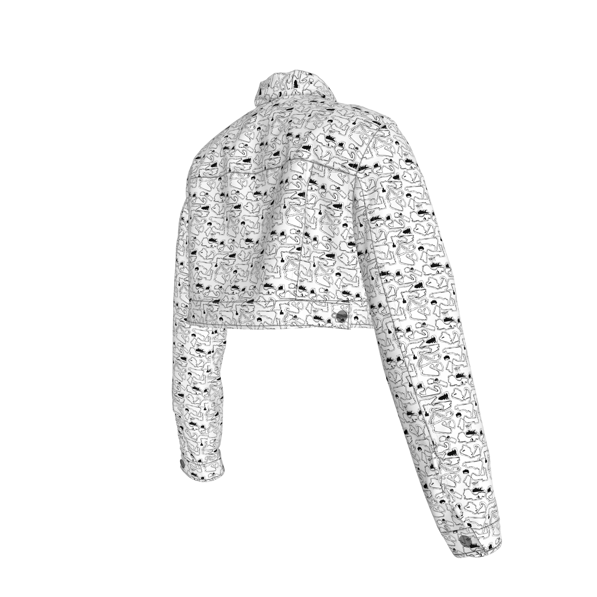 Doodle Cropped Jacket
