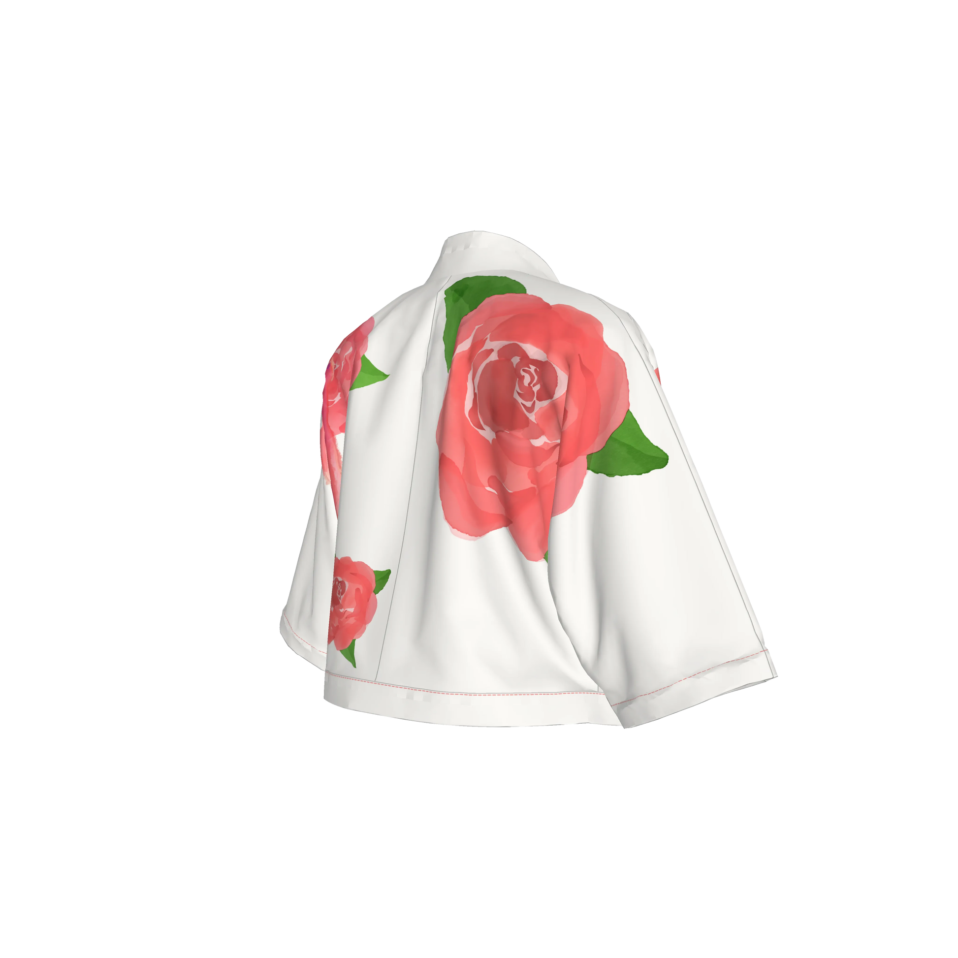 Peces y Flores BR Kimono Shirt