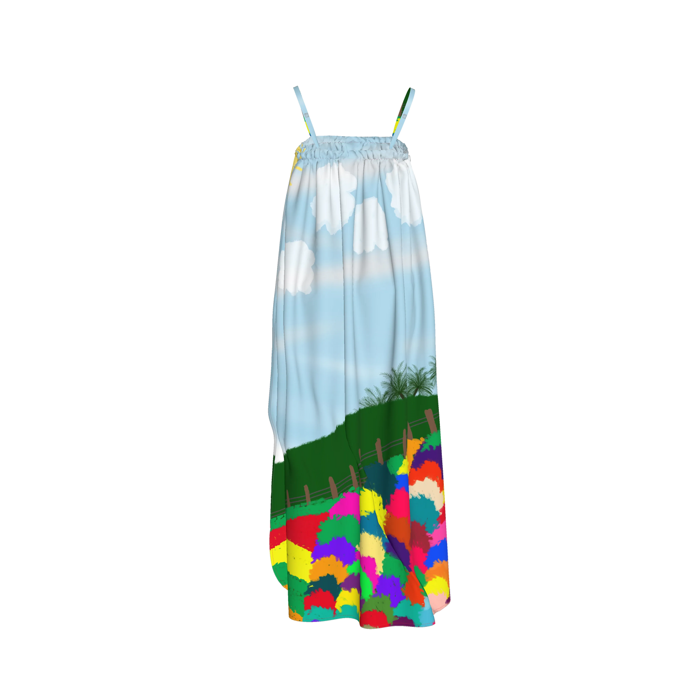 Conuco De Arcoiris Long Dress