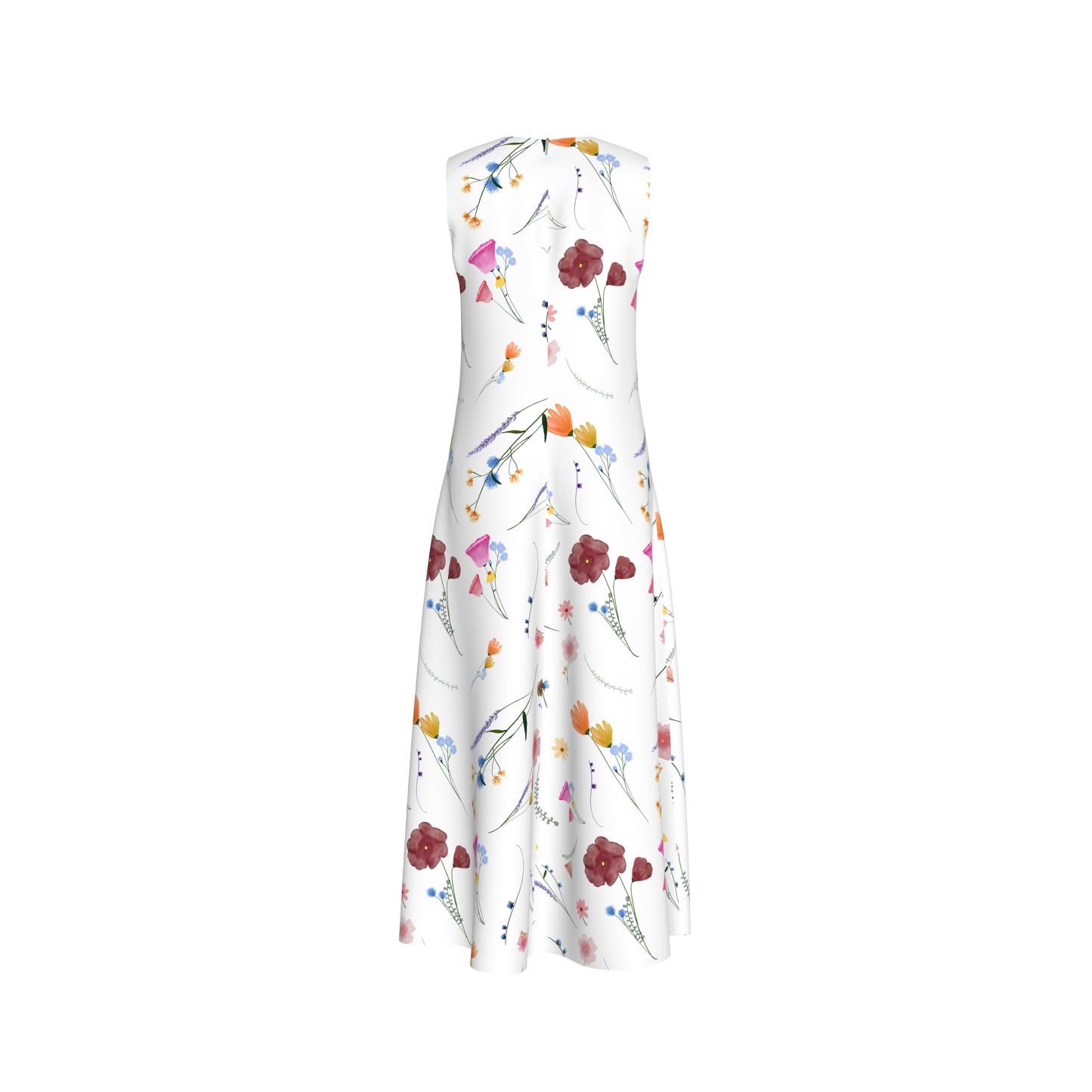 Wildflowers Basic V-Neck Dress