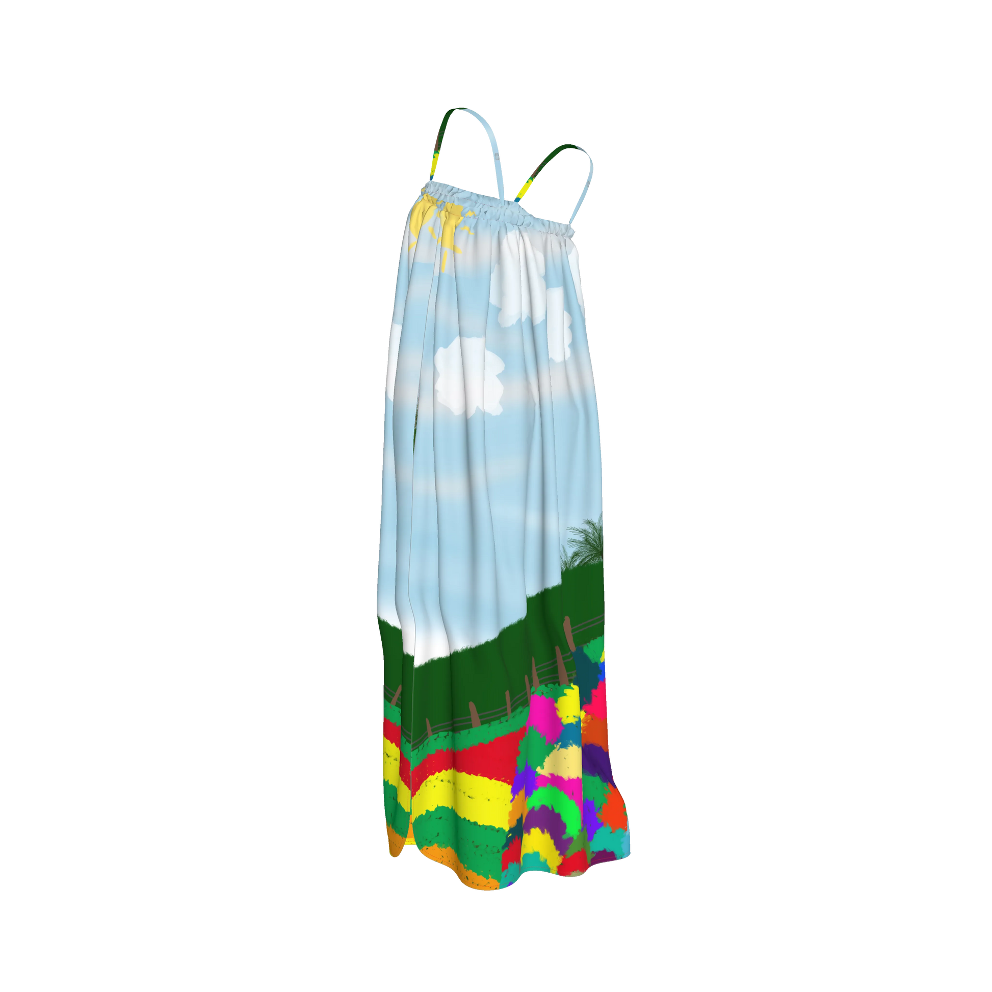 Conuco De Arcoiris Long Dress