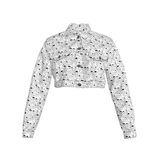 Doodle Cropped Jacket