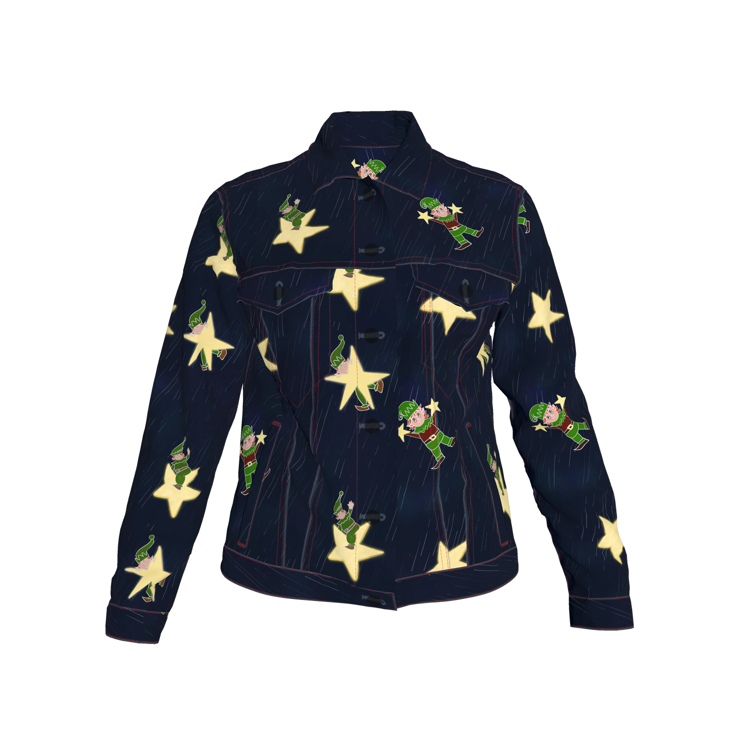 Estrellitas y Duendes Denim Jacket