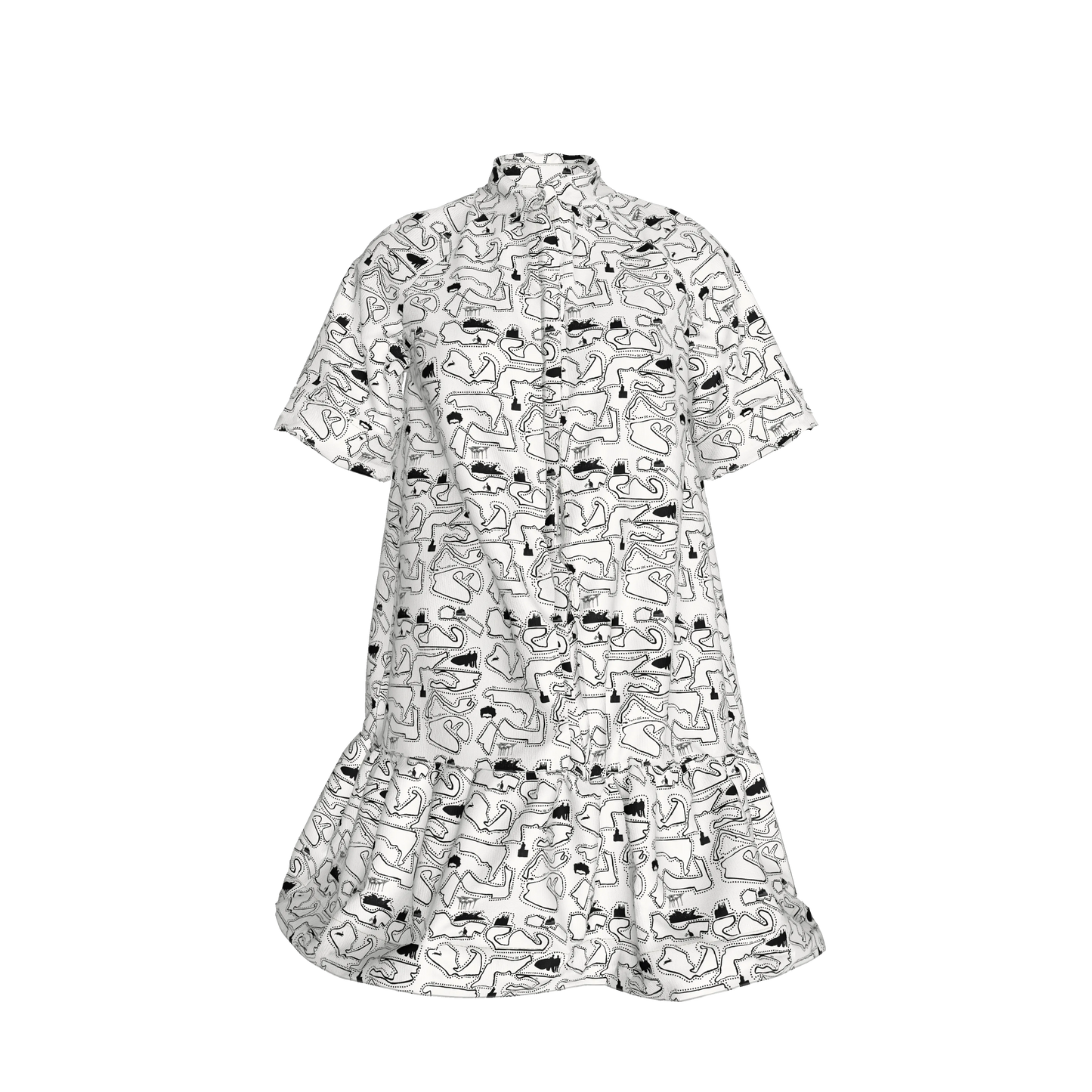 Doodle Sporting Dress