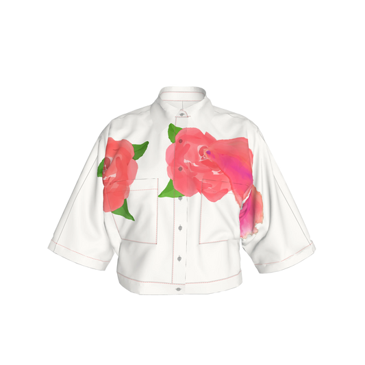 Peces y Flores BR Kimono Shirt
