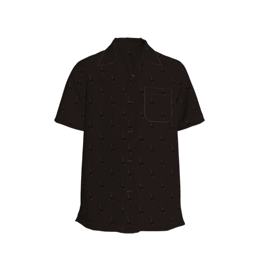 Polo Player Brown Shirt | Linen 