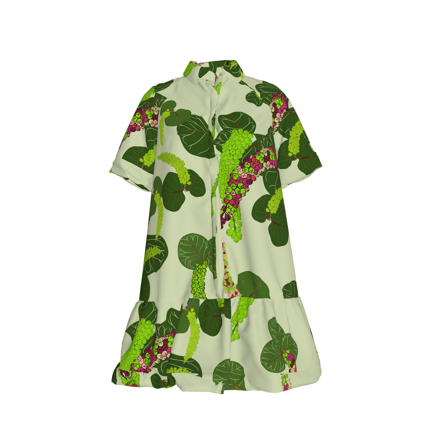 Uvas de Playa Short Dress