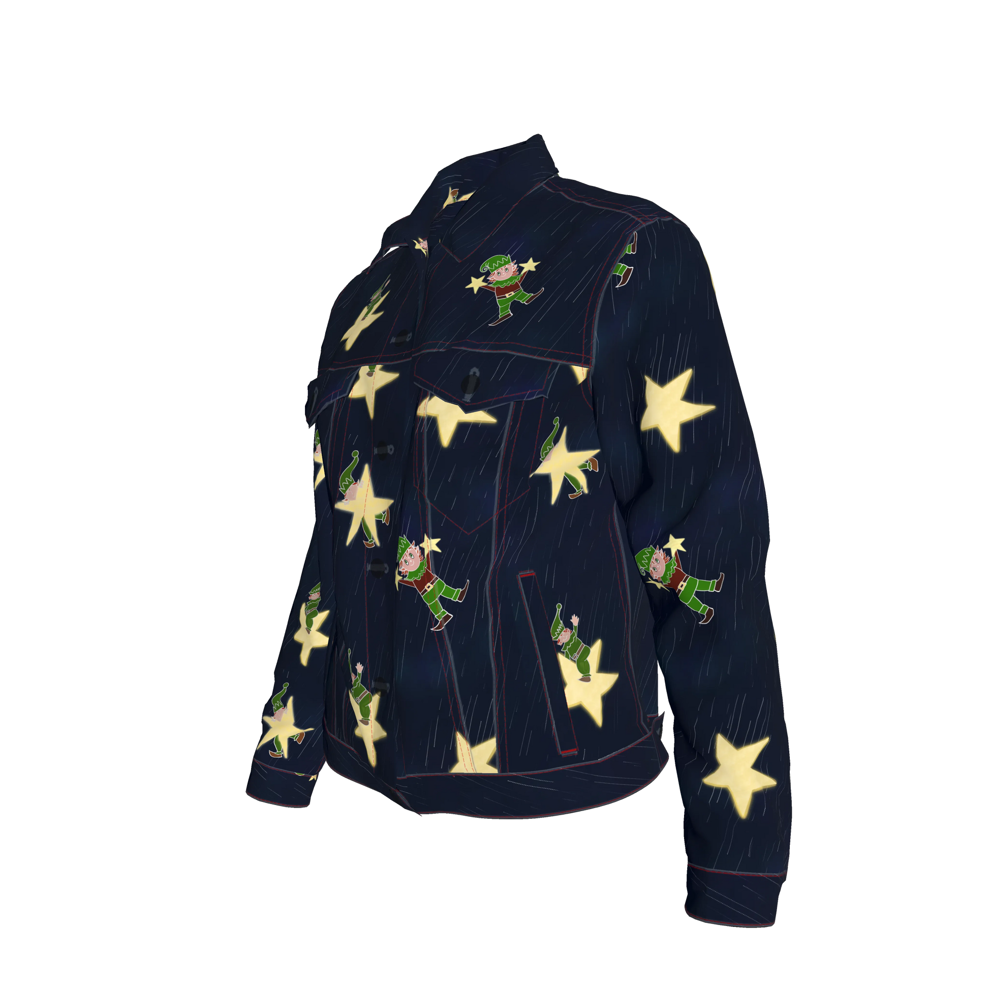 Estrellitas y Duendes Denim Jacket
