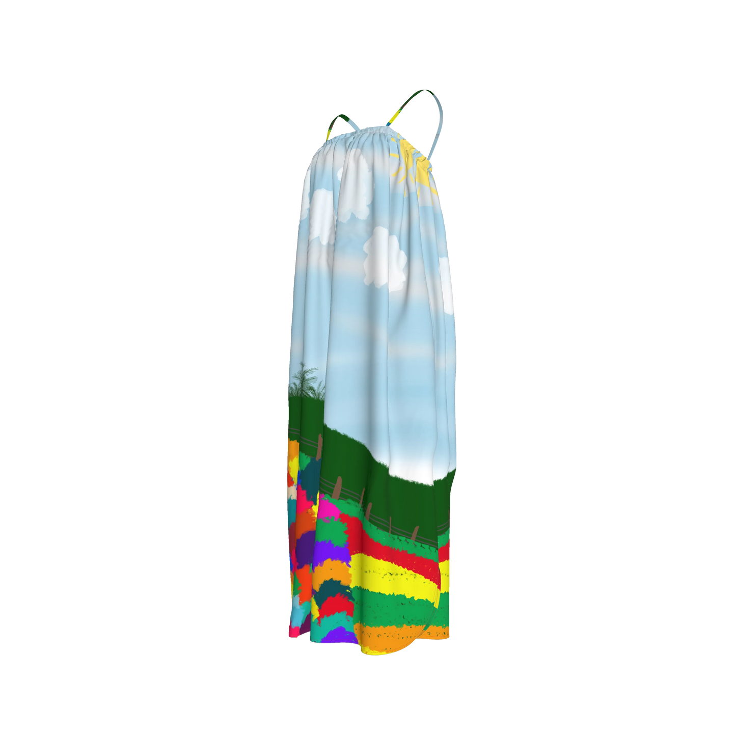 Conuco De Arcoiris Long Dress