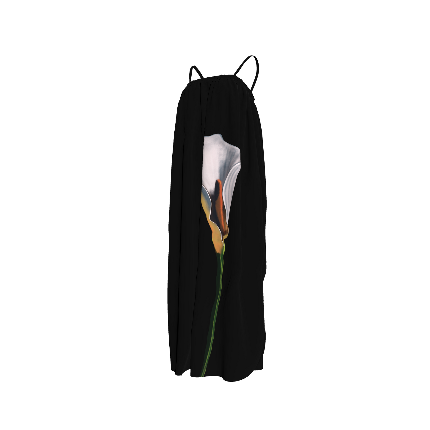 Lirio Solo Long Dress | Silk Cotton