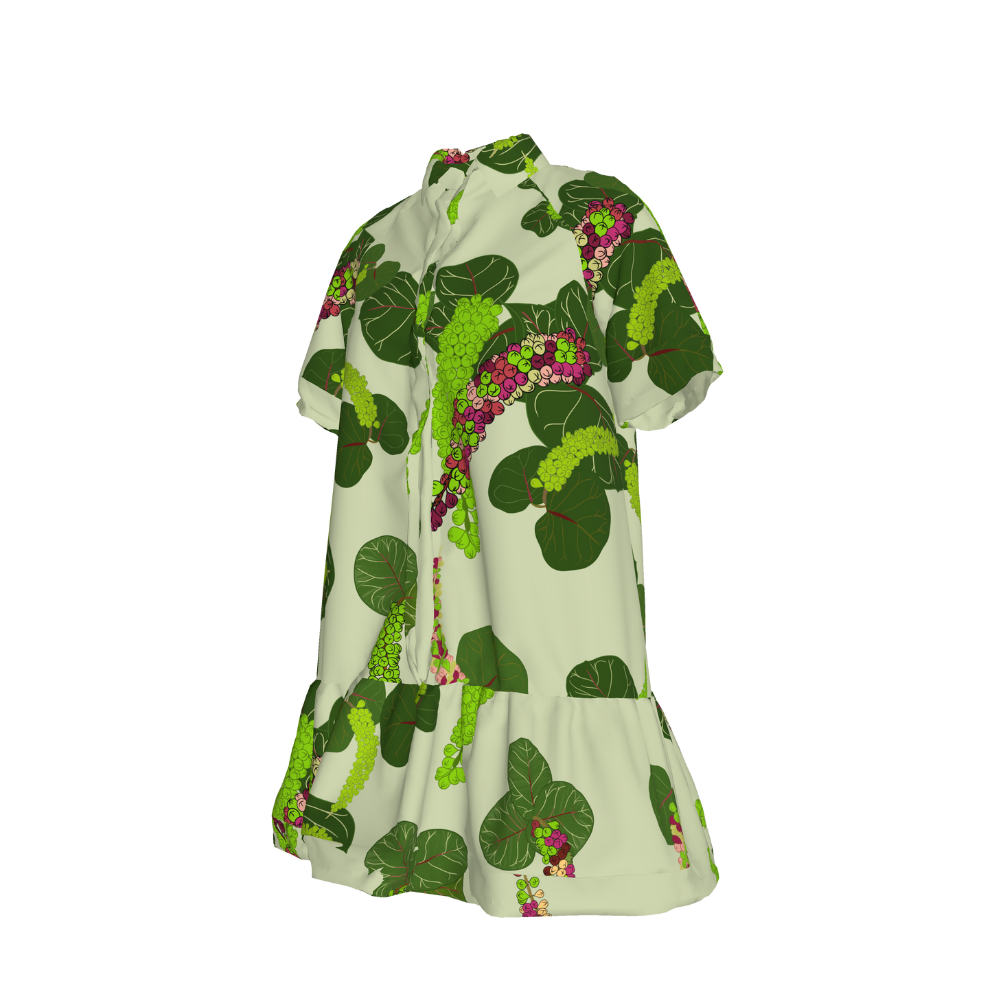 Uvas de Playa Short Dress