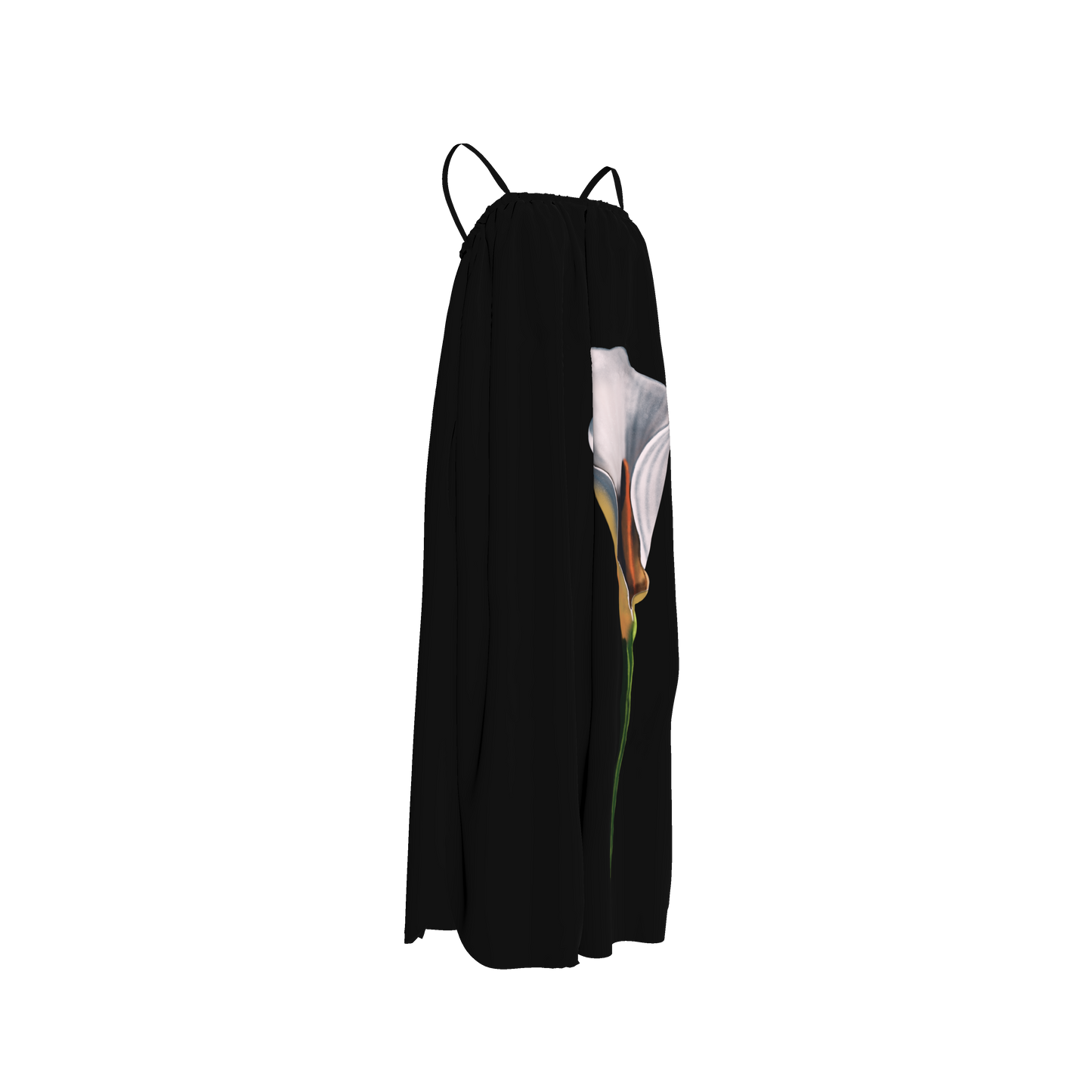 Lirio Solo Long Dress | Silk Cotton