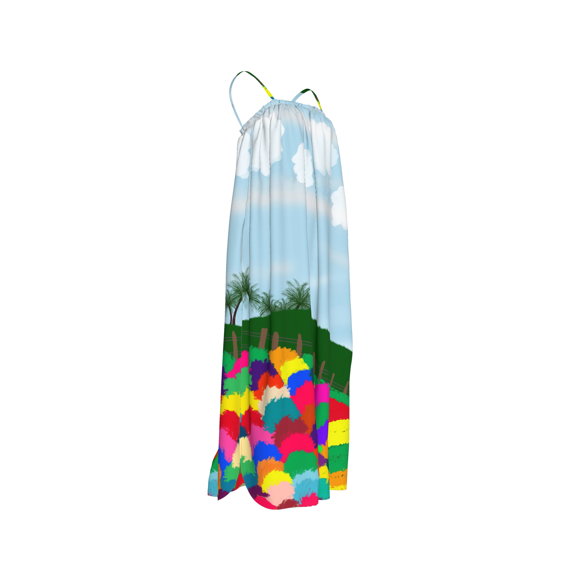 Conuco De Arcoiris Long Dress