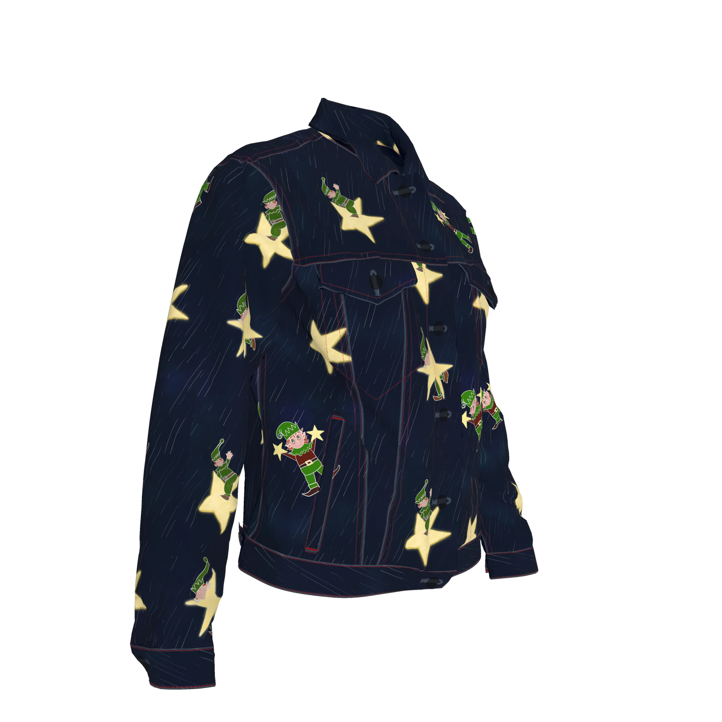 Estrellitas y Duendes Denim Jacket