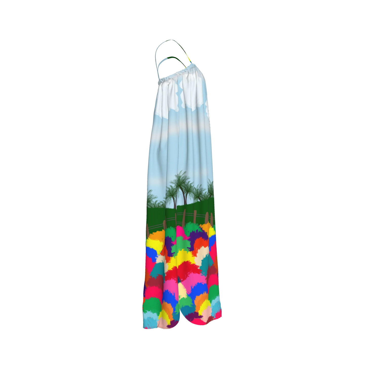 Conuco De Arcoiris Long Dress