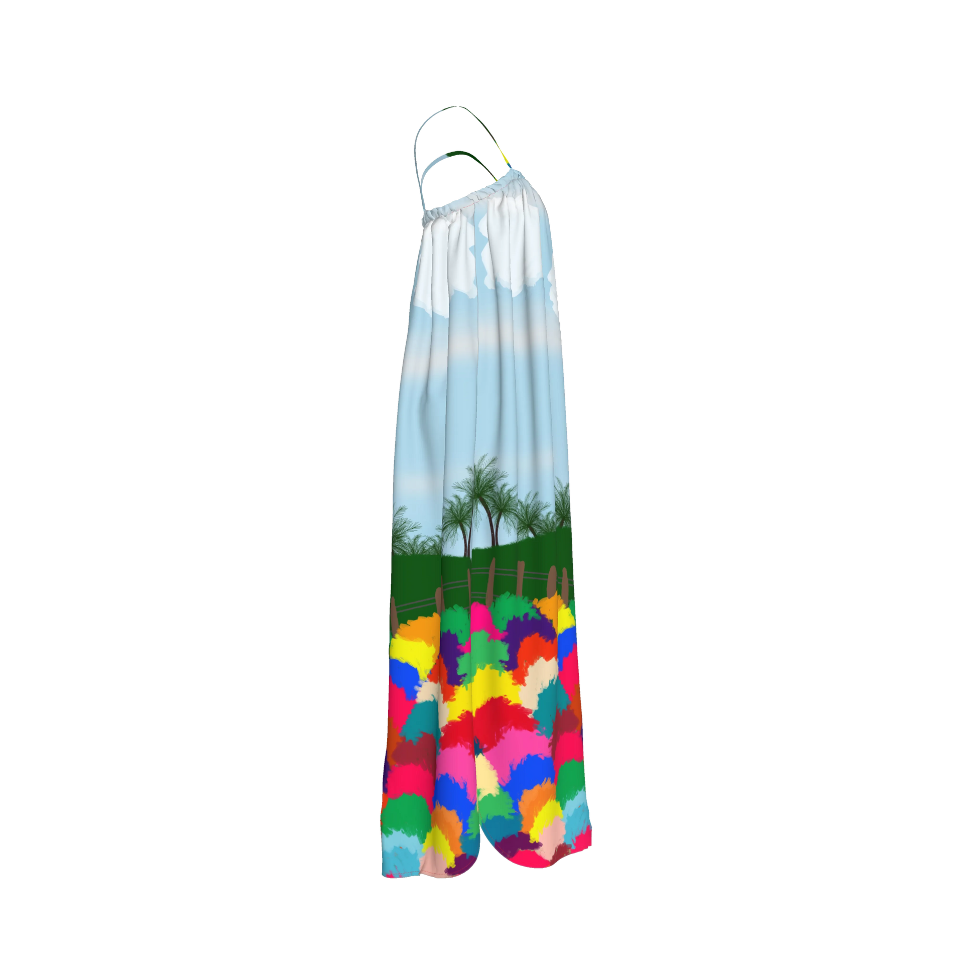 Conuco De Arcoiris Long Dress