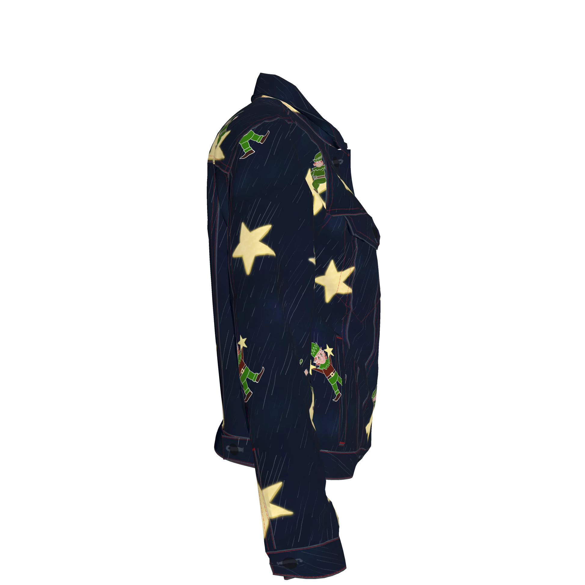 Estrellitas y Duendes Denim Jacket